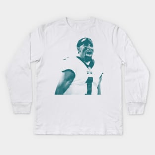 Number One Of Philadelphia Eagles Kids Long Sleeve T-Shirt